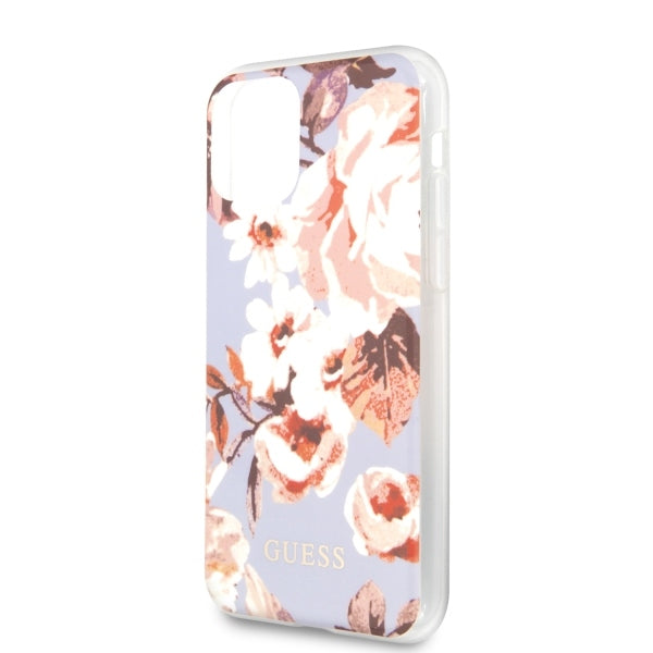 Guess GUHCN65IMLFL02 iPhone 11 Pro Max lilac/lilac N°2 Flower Collection