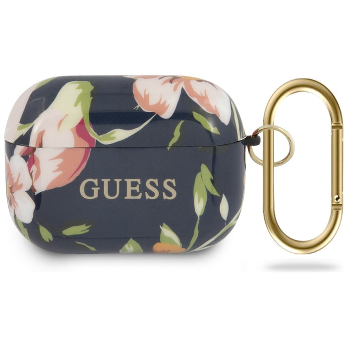 Guess GUACAPTPUBKFL03 AirPods Pro cover blue/blue N.3 Flower Collection