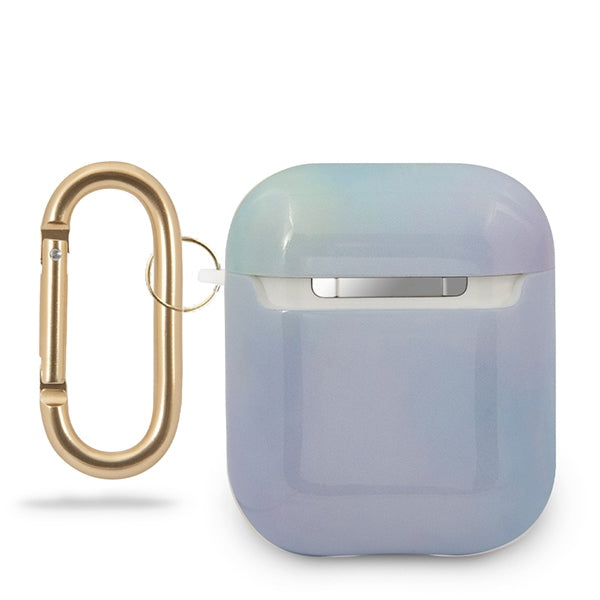 Guess GUACA2TPUMCGC02 AirPods cover blue/blue Tie &amp; Dye Collection