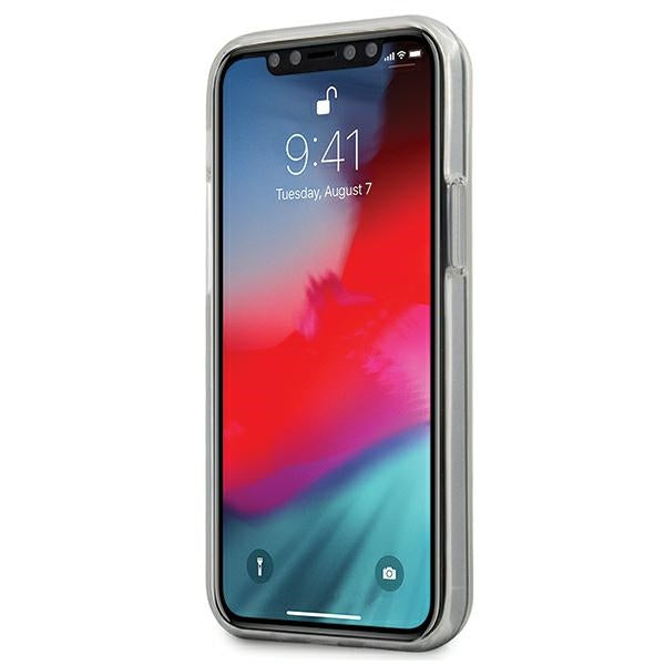 Guess GUHCP12SPCUMPTBK iPhone 12 mini 5.4&quot; black/black hardcase Metallic Collection