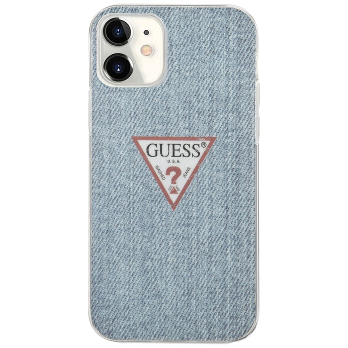 Guess GUHCP12SPCUJULLB iPhone 12 mini 5.4" blue/light blue hardcase Jeans Collection