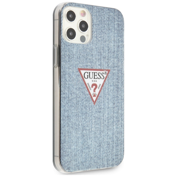 Guess GUHCP12LPCUJULLB iPhone 12 Pro Max 6.7" blue/light blue hardcase Jeans Collection