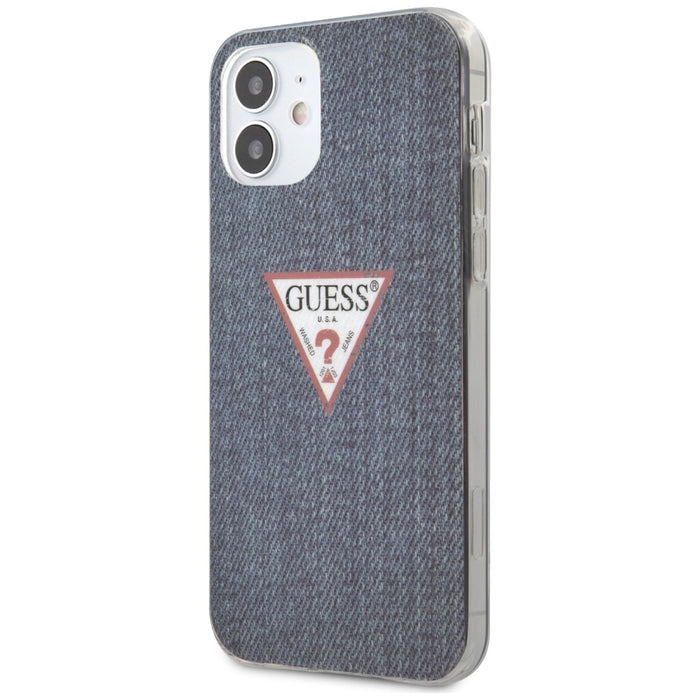 Guess GUHCP12SPCUJULDB iPhone 12 mini 5.4&quot; navy/dark blue hardcase Jeans Collection