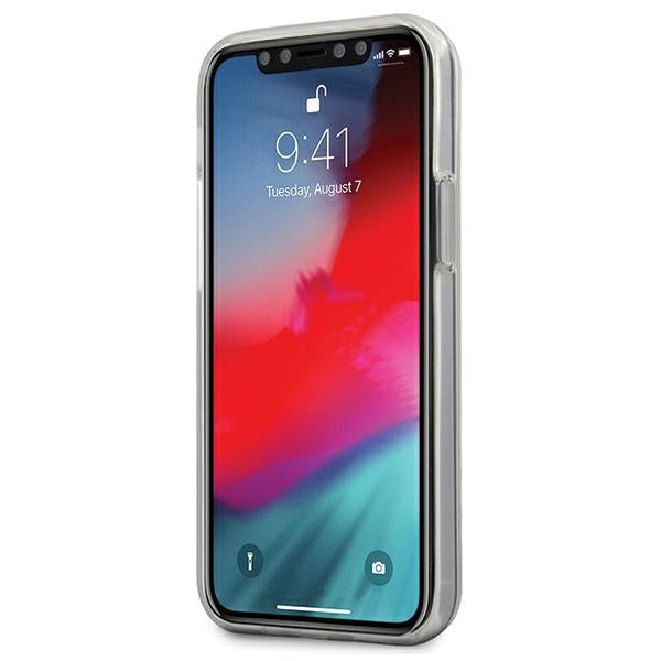 Guess GUHCP12SPCUCTLBK iPhone 12 mini 5.4&quot; black/black hardcase Triangle Collection