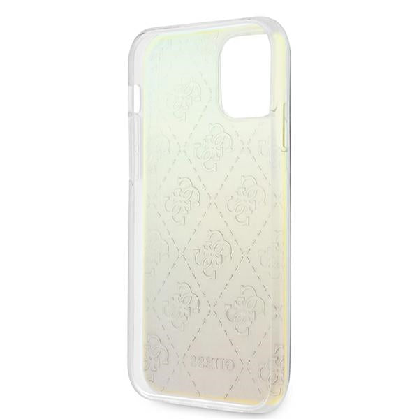 Guess GUHCP12M3D4GIRBL iPhone 12/12 Pro 6.1" iridescent/iridescent hardcase 4G 3D Pattern Collection