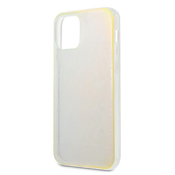 Guess GUHCP12M3D4GIRBL iPhone 12/12 Pro 6.1" iridescent/iridescent hardcase 4G 3D Pattern Collection