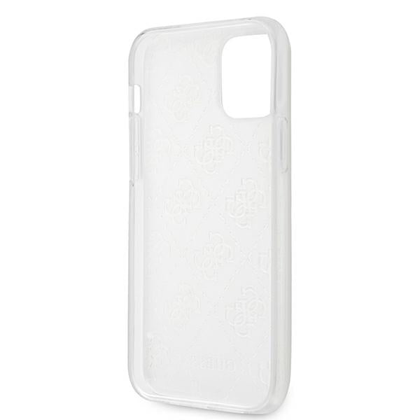 Guess GUHCP12M3D4GTR iPhone 12/12 Pro 6.1" transparent hardcase 4G 3D Pattern Collection