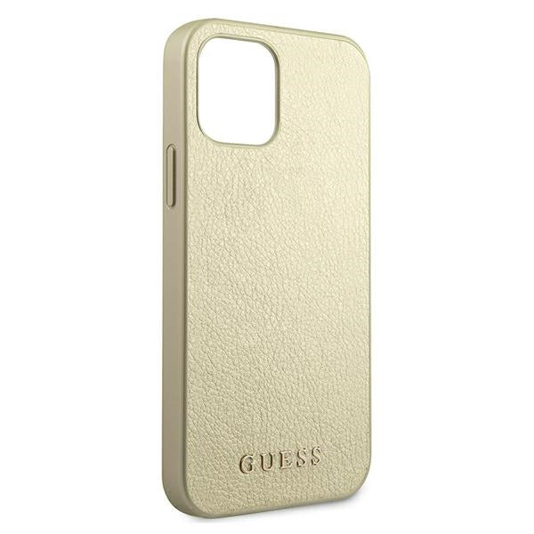 Guess GUHCP12LIGLGO iPhone 12 Pro Max 6.7&quot; gold/gold hardcase Iridescent