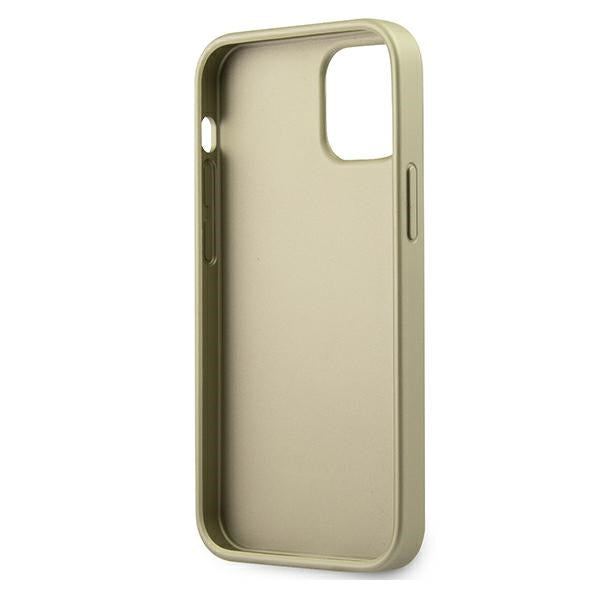 Guess GUHCP12SIGLGO iPhone 12 mini 5.4" gold/gold hardcase Iridescent