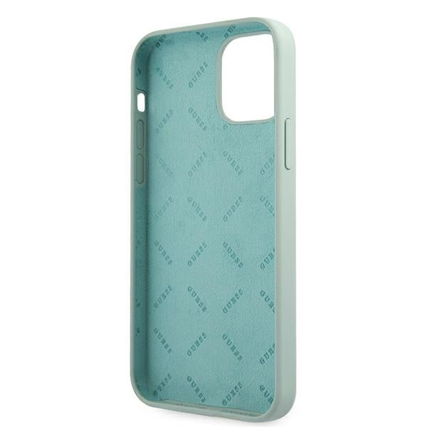 Guess GUHCP12MLSVSBF iPhone 12/12 Pro 6.1" blue fuchsia/blue fuschia hardcase Silicone Vintage