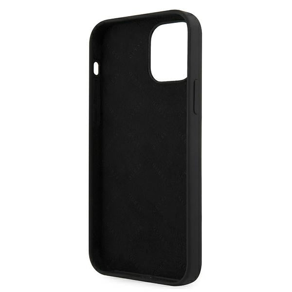 Guess GUHCP12SLSVSBW iPhone 12 mini 5.4&quot; black and white hardcase Silicone Vintage