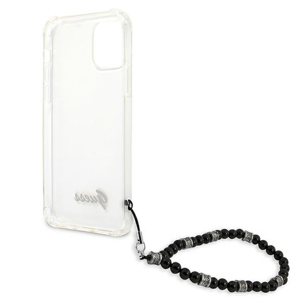 Guess GUHCP12LKPSBK iPhone 12 Pro Max 6.7" Transparent hardcase Black Pearl