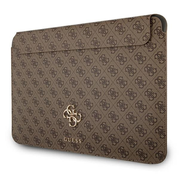 Guess 4G Big Logo case for a 13" laptop - brown