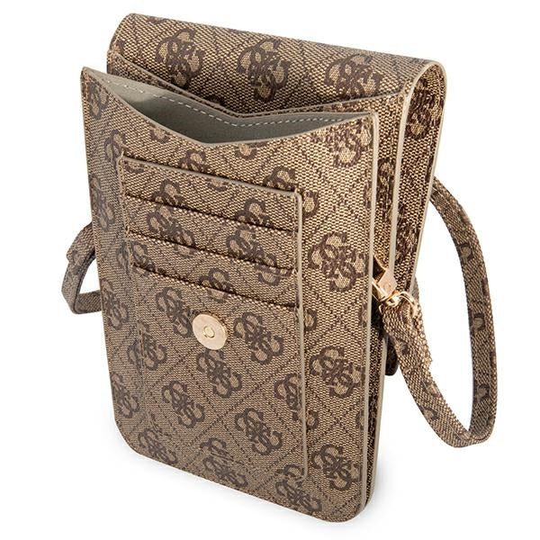 Guess Handbag GUWBG4GFBR brown /brown 4G Big Logo
