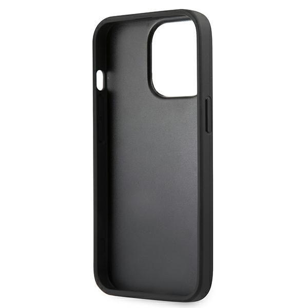 Guess GUHCP13LPSASBGR iPhone 13 Pro / 13 6.1" grey/grey Saffiano Strap