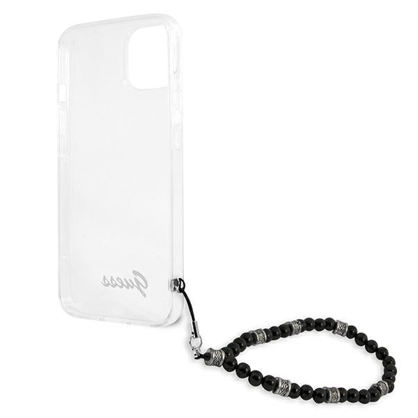 Guess GUHCP13MKPSBK iPhone 13 6.1" Transparent hardcase Black Pearl