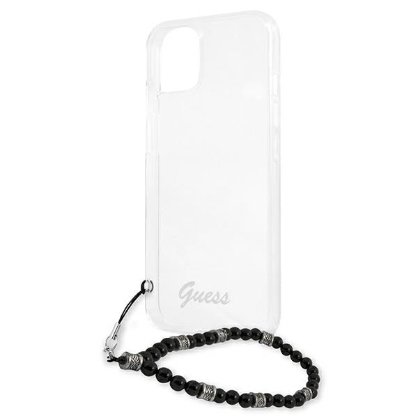 Guess GUHCP13MKPSBK iPhone 13 6.1" Transparent hardcase Black Pearl
