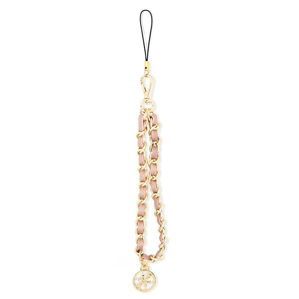 Guess pendant GUTSAS4P Phone Strap pink/pink Chain Metal 4G Charm