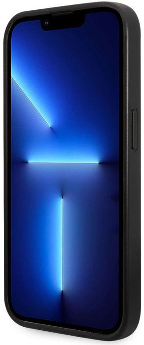 Guess GUHCP14XG4GLGR iPhone 14 Pro Max 6.7" grey/grey hard case 4G Stripe Collection