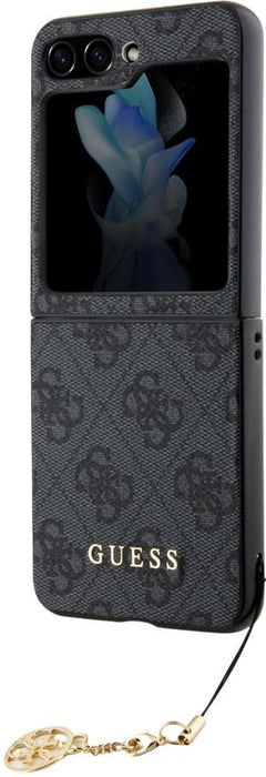 Guess 4G Charms Collection case for Samsung Galaxy Z Flip 5 - gray