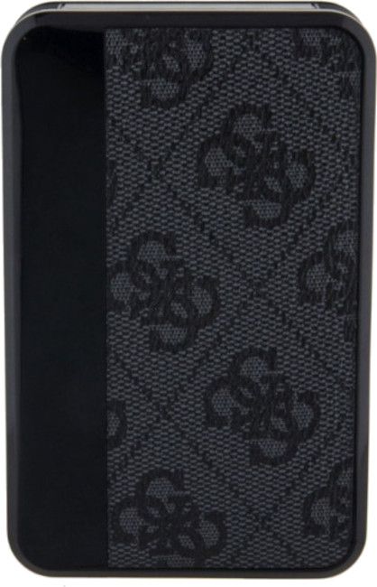 Guess Powerbank 18W GUPB10DP4GEGK 10000mAh black/black 4G Leather Metal Logo