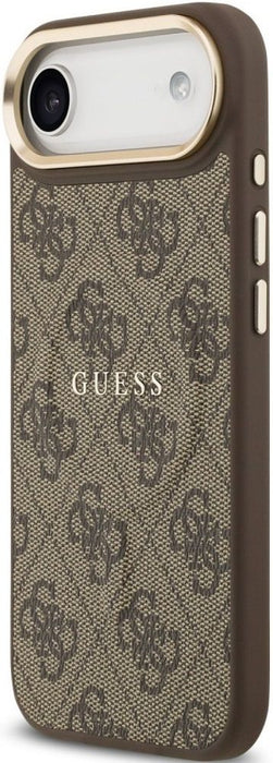 Guess 4G PU Classic Logo MagSafe Case for iPhone 17 Air - Brown