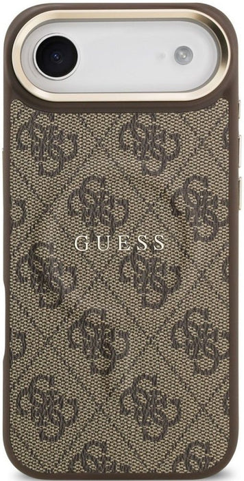 Guess 4G PU Classic Logo MagSafe Case for iPhone 17 Air - Brown