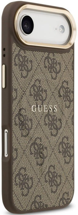 Guess 4G PU Classic Logo MagSafe Case for iPhone 17 Air - Brown