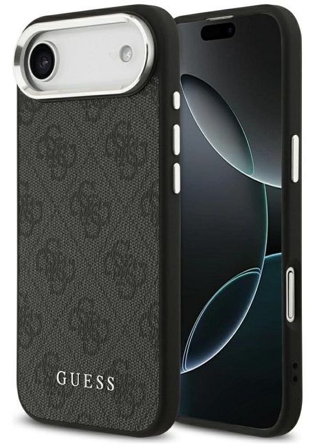 Guess 4G Classic Logo MagSafe case for iPhone 17 Air - black