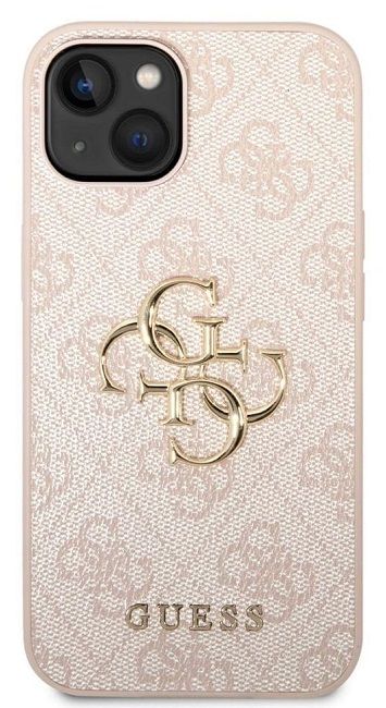 Guess GUHCP14S4GMGPI iPhone 14 6.1" pink/pink hardcase 4G Big Metal Logo