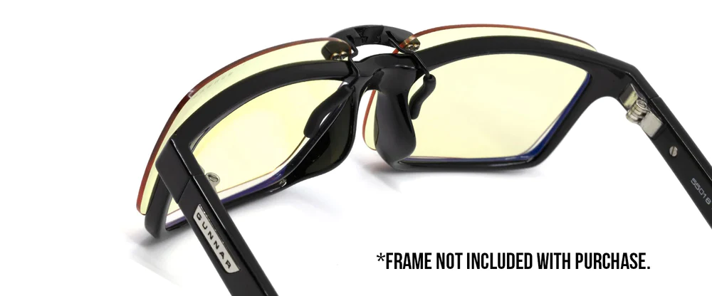 Gunnar Clip On Spectacle Lenses - Amber Onyx - Компютърни и геймърски очила<<<Геймърска периферия<<<ValiAPI