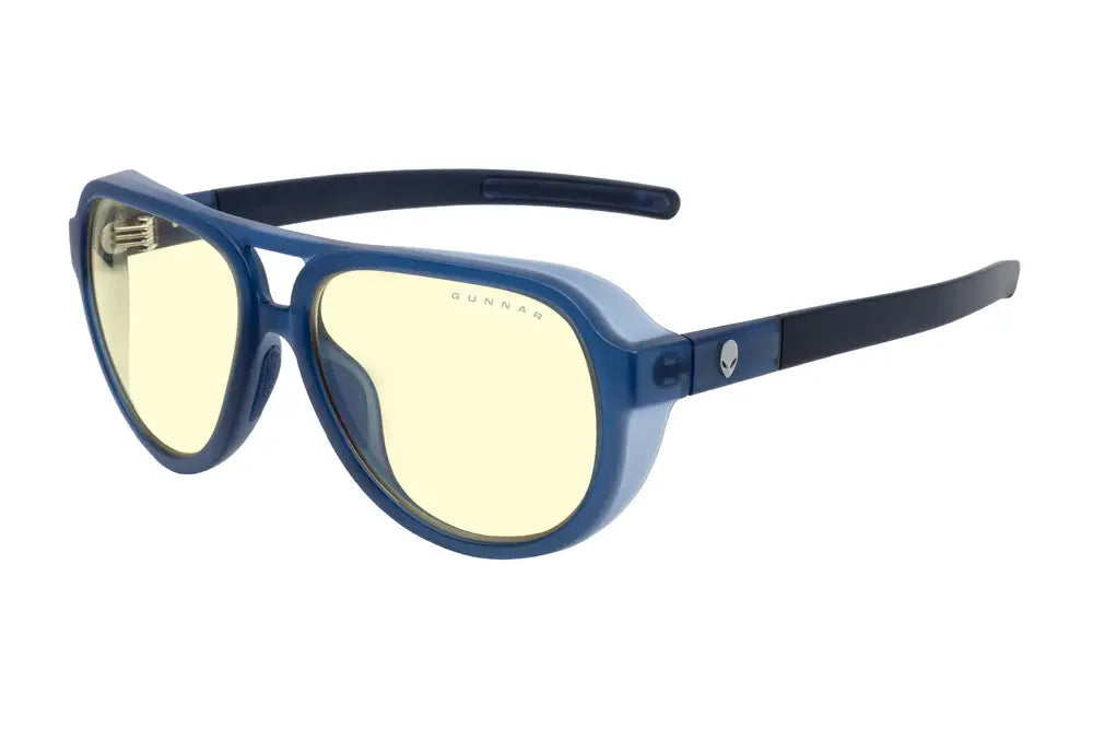 GUNNAR Alienware Roswell Computer Glasses - Conspiracy Blue - Amber