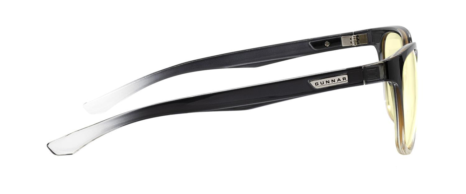 GUNNAR Berkeley Onyx Fade Computer Glasses, Amber, Black