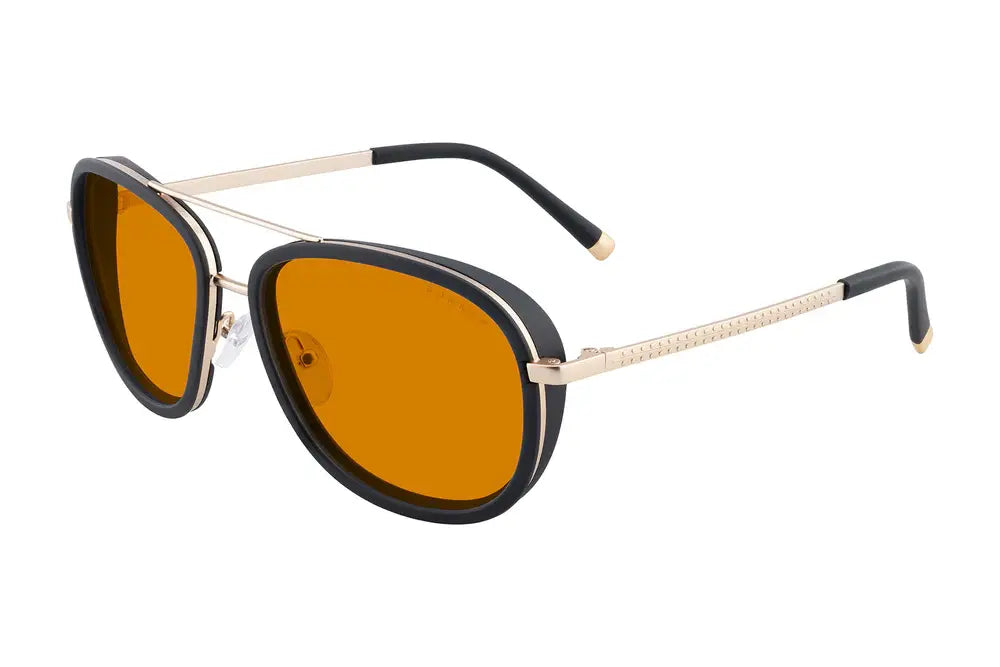 GUNNAR Dume Computer Glasses - Gold - Amber Max