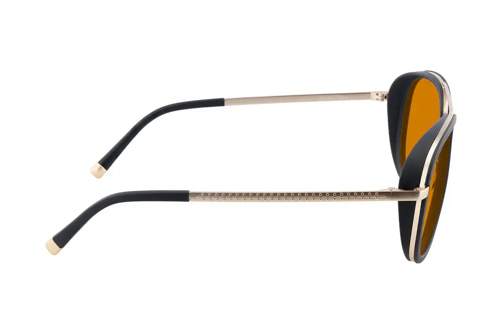 GUNNAR Dume Computer Glasses - Gold - Amber Max