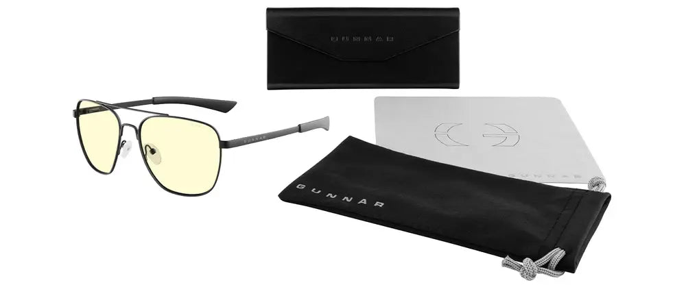 Computer glasses GUNNAR Mustang Onyx, Amber