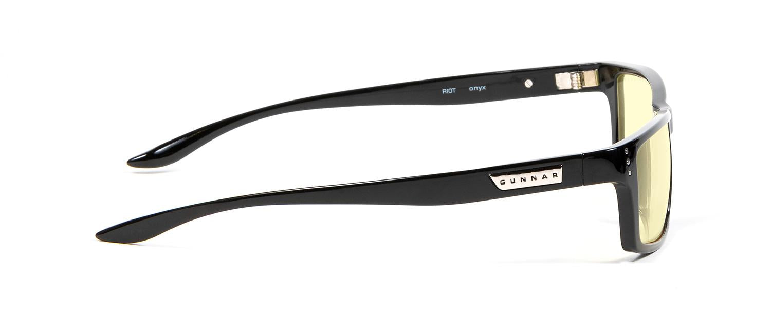 Computer glasses GUNNAR Riot Onyx, Amber, Black