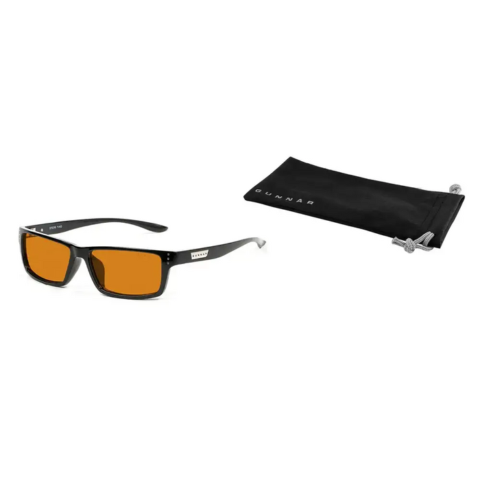 GUNNAR Riot Onyx Amber Max Gaming Glasses - Компютърни и геймърски очила<<<Геймърска периферия<<<ValiAPI
