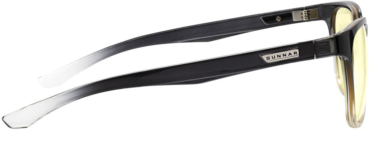 GUNNAR Berkeley Onyx Fade Computer Glasses, Amber, Black