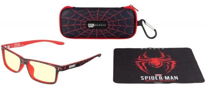 GUNNAR Cruz Kids Computer Glasses, Spider-Man Miles Morales Edition, Amber