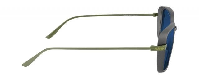 GUNNAR Fallout Vault 33 Gunmetal/Olive - Sun Gaming Glasses