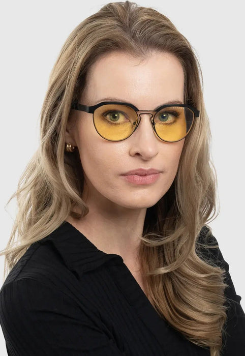 GUNNAR Campbell Computer Glasses - Onyx - Amber