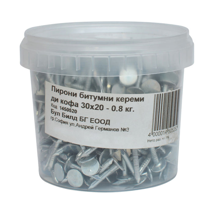 NAILS FOR BITUMEN GUTTA TILES