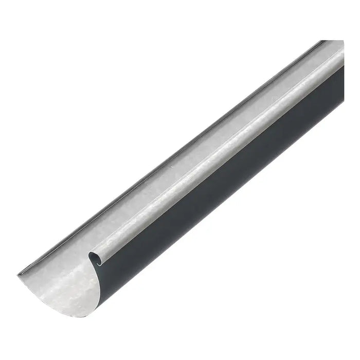 GUTTER 2M PLASTICIZED KALEO ROOF 0.5MM ANTHRACITE - Аксесоари<<<Улуци,тръби и канали<<<Строителни материали<<<Praktiker
