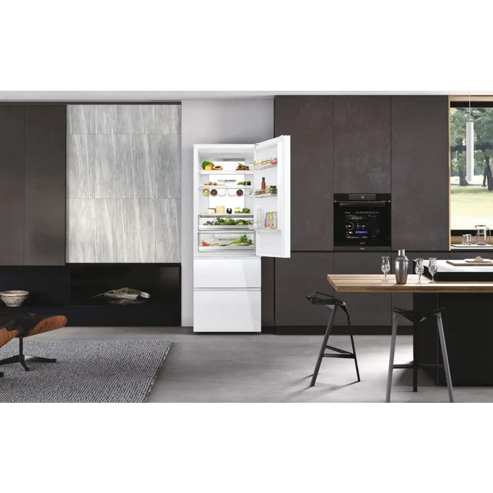 Haier Refrigerator HTW7720DNGW (483L; white) - Freestanding refrigerator-freezers (refrigerators)AGD-LOW<<<Home