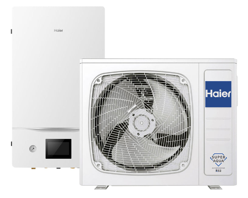 HEAT PUMP-SPLIT SYSTEM AIR-WATER MEDIUM TEMPERATURE HAIER HU062WAMNA/AW062SSCHA