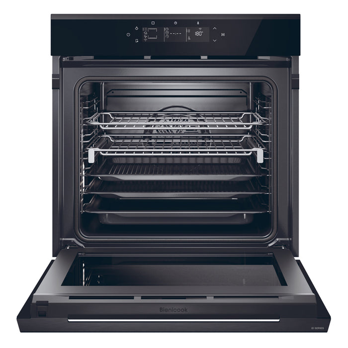Built-in oven HAIER H6 ID66G5YTB 78 L, A++, TELESCOPIC SYSTEM, SOFT CLOSE, PYROLYTIC CLEANING