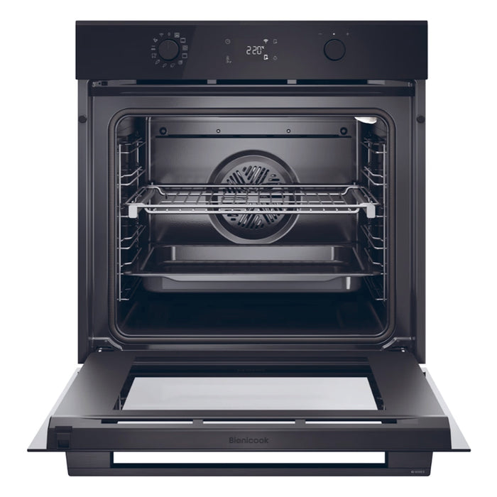Built-in oven HAIER H6 ID2P5B3YTB 78, A++, TELESCOPIC SYSTEM, PYROLYTIC CLEANING
