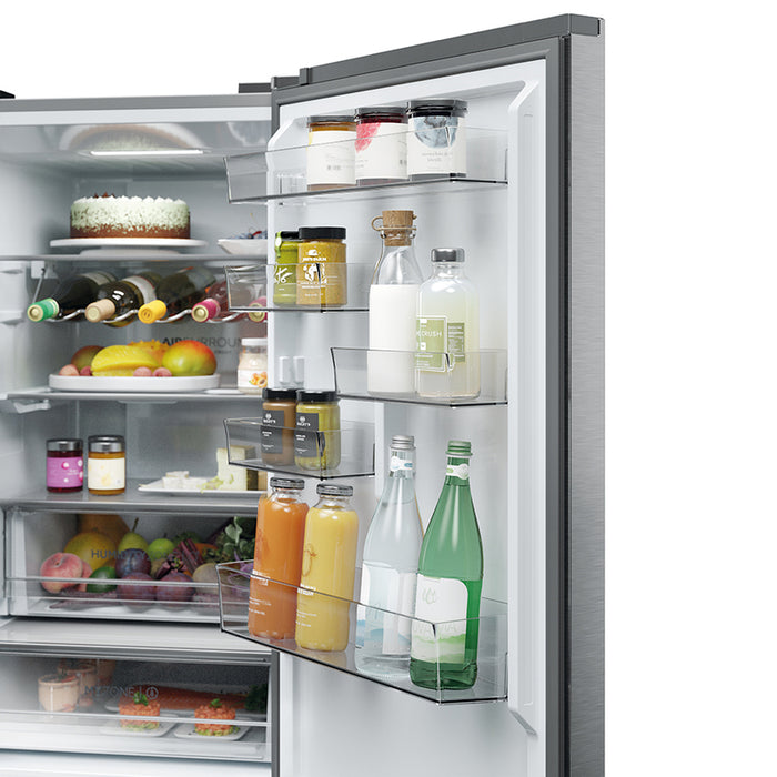 Refrigerator with bottom freezer HAIER HTW 5618 ENMG 185.50 cm