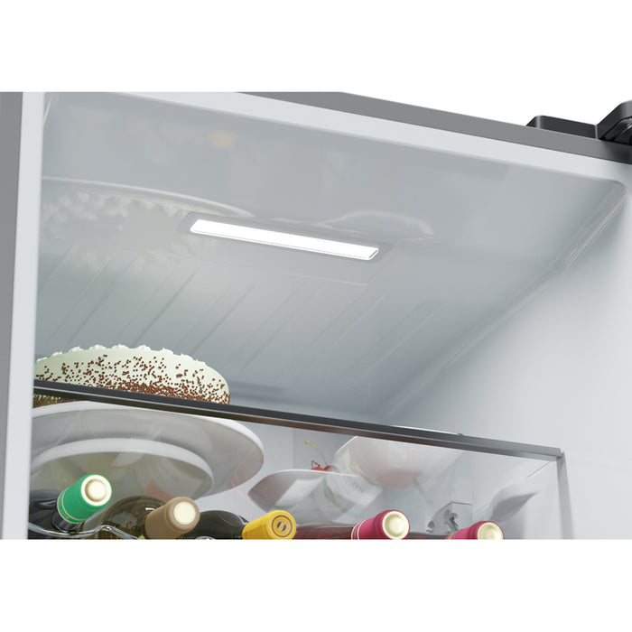 Refrigerator with bottom freezer HAIER HTW 5618 ENMG 185.50 cm
